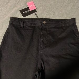 Tall Black Super Stretch Skinny Jeans